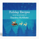 Search for santa claus recipe binders Winter