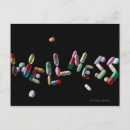 Search for pills postcards Studio shot