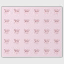 Search for bride wrapping paper Calligraphy typography elegant