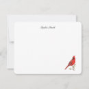 Search for cardinal note cards Watercolor