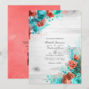 Search for coral rsvp wedding invitations Qr code