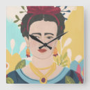 Recherche de peintre horloges Frida kahlo