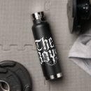 Search for gothic water bottles Typography