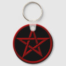 Search for pentagram keychains Wiccan
