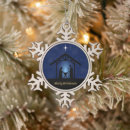 Search for nativity scene ornaments Christmas star