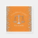 Search for law school graduation napkins Elegant