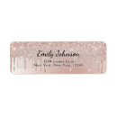 Search for ombre wedding return address labels Glitter