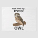 Search for owl tissue paper Wildlife