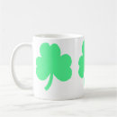 Search for green shamrock mugs Festive