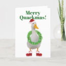Search for funny duck christmas cards Bird