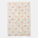 Recherche de rayure rose cuisine linges Pour elle