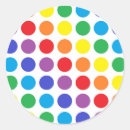 Search for orange polka dot stickers Red