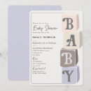 Search for purple blocks invitations Trendy