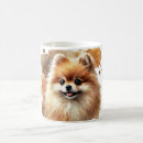 Search for pomeranian mugs Watercolor