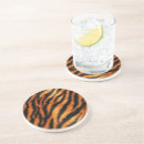 Recherche de tigre dessous de verres Safari