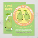 Search for pears invitations Twins