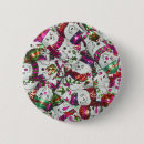 Recherche de dessin noël badges Bonhomme de neige