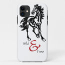 Search for red horse iphone cases Black