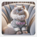 Search for cat with blue eyes stickers Pet