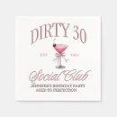 Recherche de martini napkins Olives