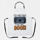 Search for funny ghost aprons Halloweenparty