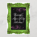Recherche de et vert de chaux invitations Rose