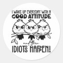 Search for funny birds stickers Sarcastic