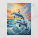 Recherche de dauphins cartes postales Maritime