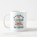 Search for electrician funny mugs Retired