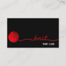 Recherche de hobby business cards Tricot