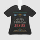Search for happy birthday ornaments Red