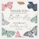 Search for butterfly party stickers For kids