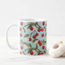 Recherche de cerise vintage tasses Botanique