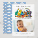 Search for elmo 1st birthday invitations Big bird