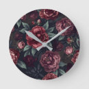 Recherche de rouge foncé horloges Marron