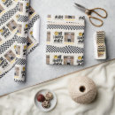 Search for black and white plaid wrapping paper Vintage