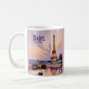 Search for paris eiffel mugs Watercolor