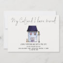 Search for cat moving announcement cards Funny