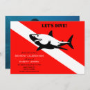 Search for scuba diving birthday invitations Diver