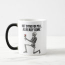 Search for dark humor mugs Gothic aesthetic