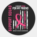 Recherche de breast cancer stickers Drapeau