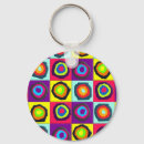 Search for funky pattern keychains Cool