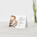 Search for coffee thank you cards Boho