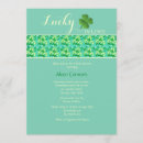 Search for celtic bridal shower invitations Shamrocks