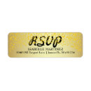Search for retirement return address labels Gold
