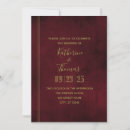 Recherche de velours rouge invitations Formel