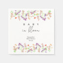 Search for wildflower napkins Greenery