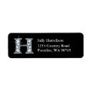 Search for bling return address labels Sparkle