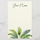 Search for palm tree stationery paper Greenery