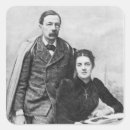 Recherche de portrait autocollants Écrivain